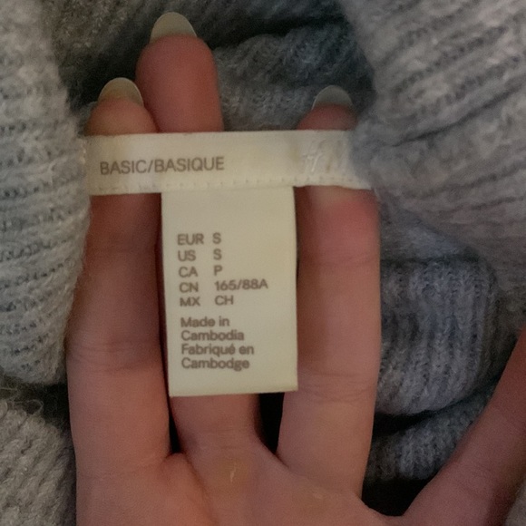 Super soft grey sweater dress H&M - small - Picture 4 of 6